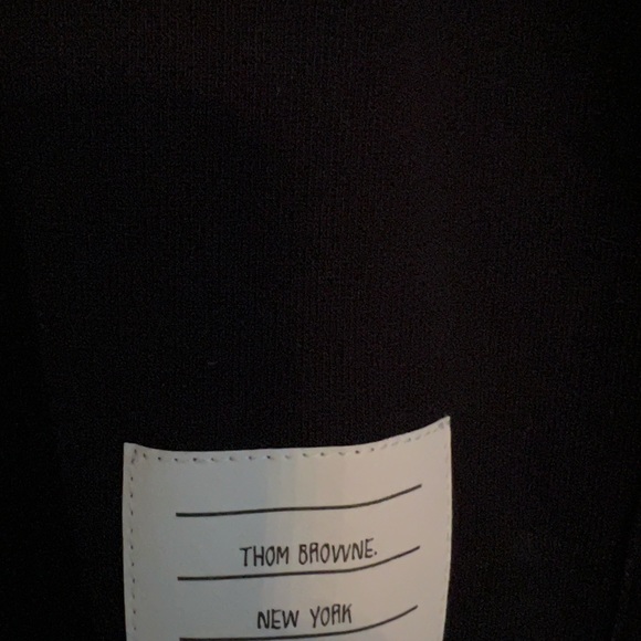 THOM BROWNE Slim-Fit Striped Loopback Cotton-Jersey Sweatshirt - Picture 2 of 4